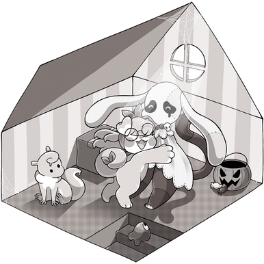 StrudelCafe ARPG illustration