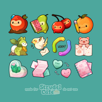 profile skin icons for StrudelCafe