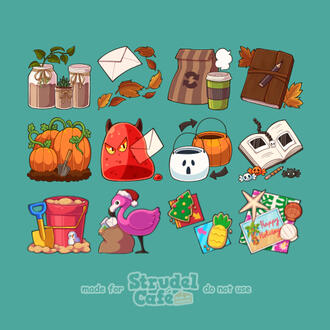 profile skin icons for StrudelCafe