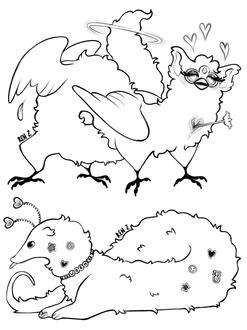Dragon designs based on 90s toys